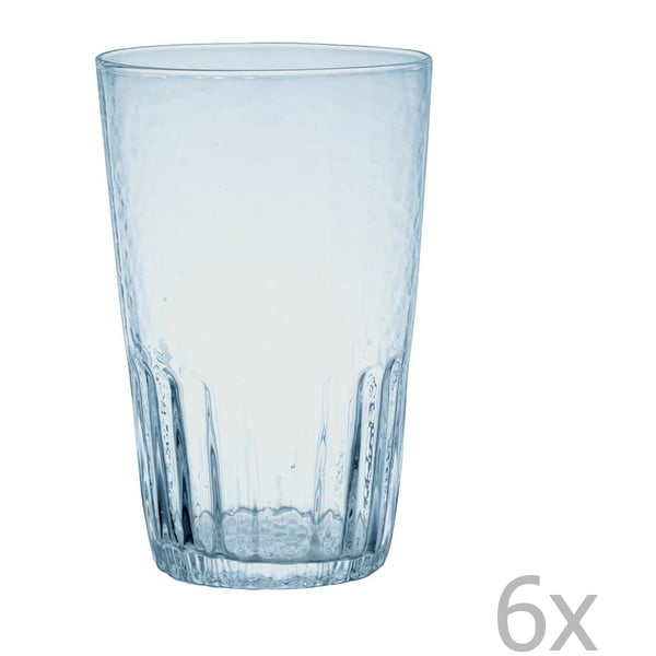 Zestaw 6 szklanek Kinto DEW Tumbler Clear, 420ml