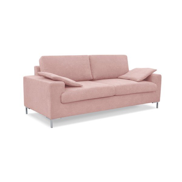 Jasnoróżowa sofa trzyosobowa Cosmopolitan design Hong Kong-image-1