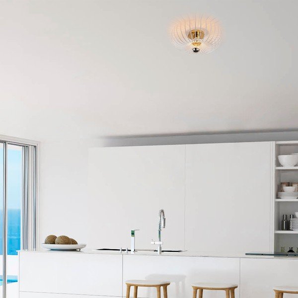 Biała lampa sufitowa ø 36 cm Aspendos – Opviq lights-image-2