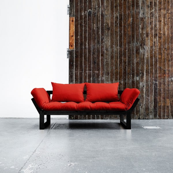 Sofa Karup Edge Black/Red