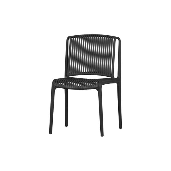 Czarne krzesło ogrodowe Billie – WOOOD