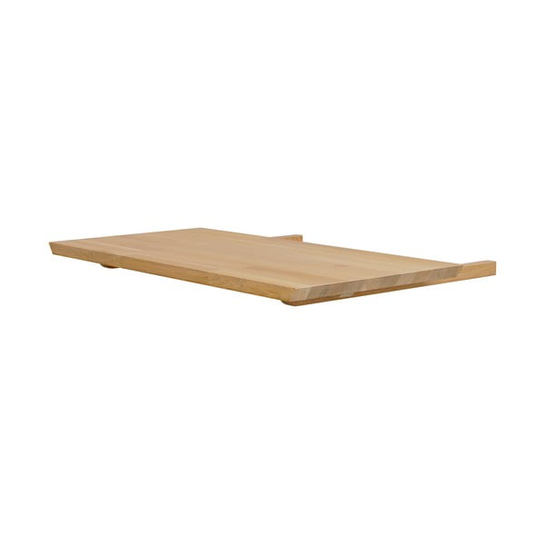 Dodatkowy blat do stołu z litego drewna dębowego 50x100 cm Carradale – Rowico