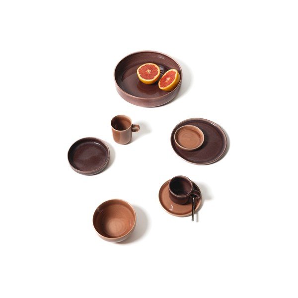 Różowa kamionkowa miska 120 ml Duna – ONA-image-4