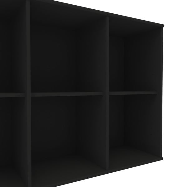 Czarny modułowy system półek 169x69 cm Mistral Kubus – Hammel Furniture-image-4