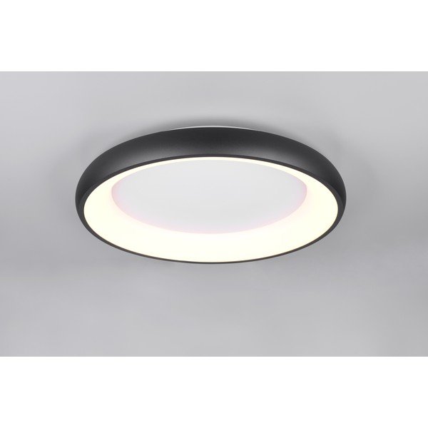 Czarna lampa sufitowa LED ze ściemniaczem Cardona – Trio-image-2
