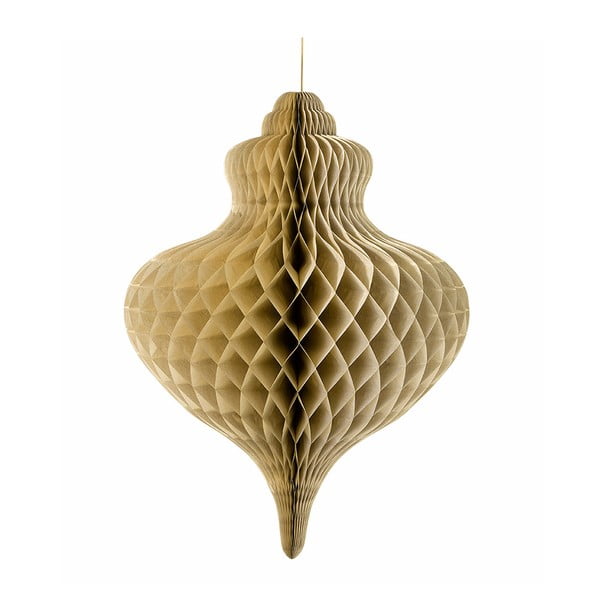 Papierowa dekoracja Giant Honeycomb Gold XXL