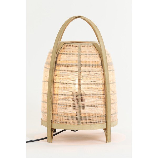 Naturalna lampa stołowa (wysokość 42 cm) Jacinto – Light & Living-image-4