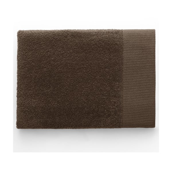 Brązowy bawełniany ręcznik kąpielowy frotte 70x140 cm Amari – Restilo-image-3