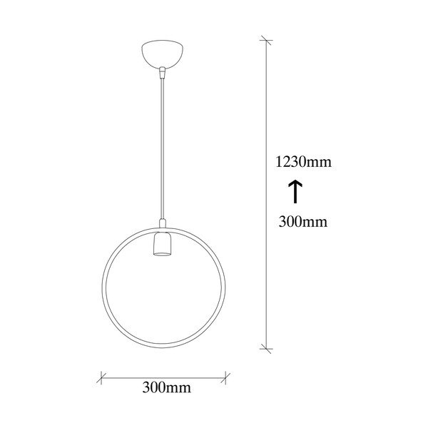 Czarna lampa wisząca Geonni – Opviq lights-image-4