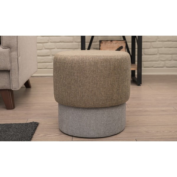 Jasnobrązowy puf Felix – Artie-image-1