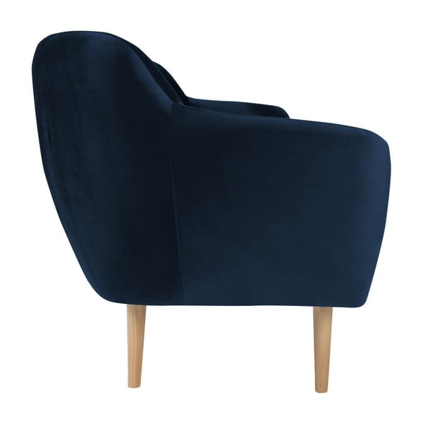 Granatowa sofa 3-osobowa Mazzini Sofas Benito-image-3
