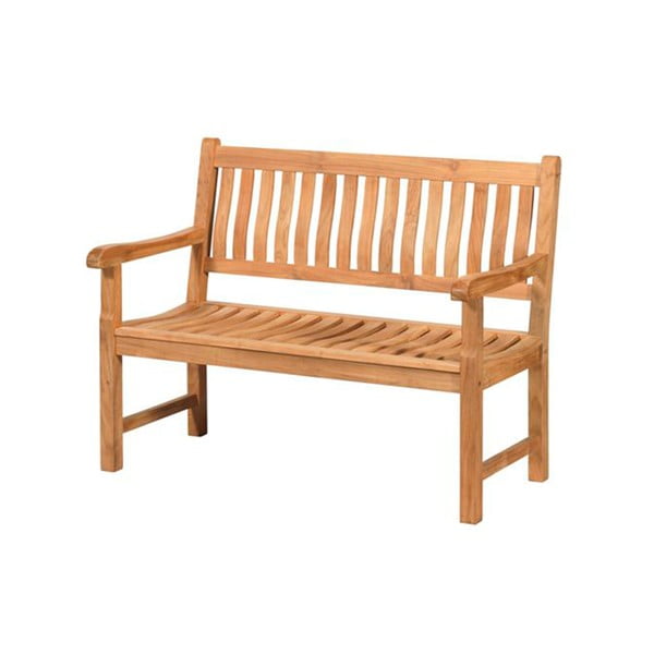 Drewniana ławka ogrodowa w naturalnym kolorze Comfort – Exotan
