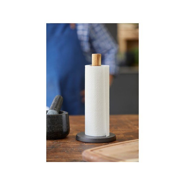 Metalowy stojak na ręczniki kuchenne ø 13,5 cm – Holm-image-3