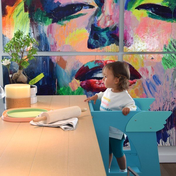 Zielone skrzydła do pomocnika kuchennego Montessori – Rocket Baby-image-3