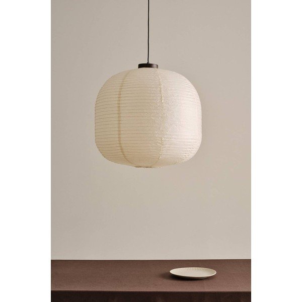 Beżowa papierowa lampa wisząca ø 65 cm Selma – Jotex-image-2