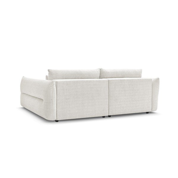 Biała sofa z tkaniny szenilowej 276 cm Neil – Bobochic Paris-image-4