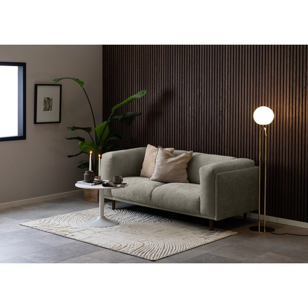 Biały okrągły stolik z ceramicznym blatem ø 60 cm Malta – Actona-image-2