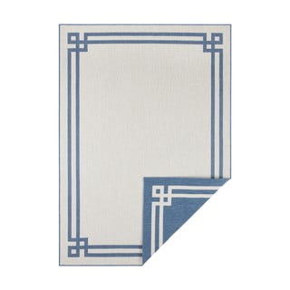 Niebiesko-kremowy dywan odpowiedni na zewnątrz NORTHRUGS Manito, 160x230 cm