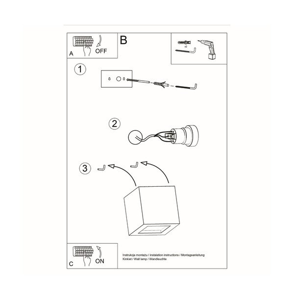 Czarny kinkiet Leo – Sollux-image-4