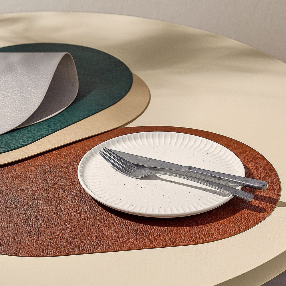 Biały talerz deserowy ø 21 cm Ora Gloss – Salt&Pepper (zdjęcie 5)