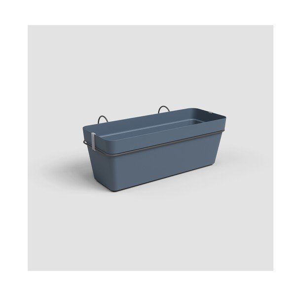 Wisząca/samonawadniająca doniczka z plastiku z recyklingu 50 cm Capri – Artevasi-image-1