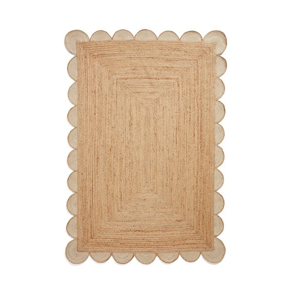 Dywan z juty w naturalnym kolorze 160x230 cm Savannah Jute – Think Rugs