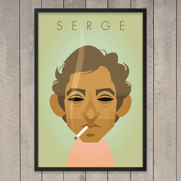 Plakat "Serge", 29,7x42 cm