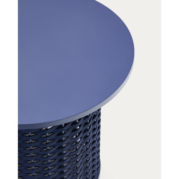 Metalowy okrągły stolik ogrodowy ø 50 cm Sedalis – Kave Home-image-4