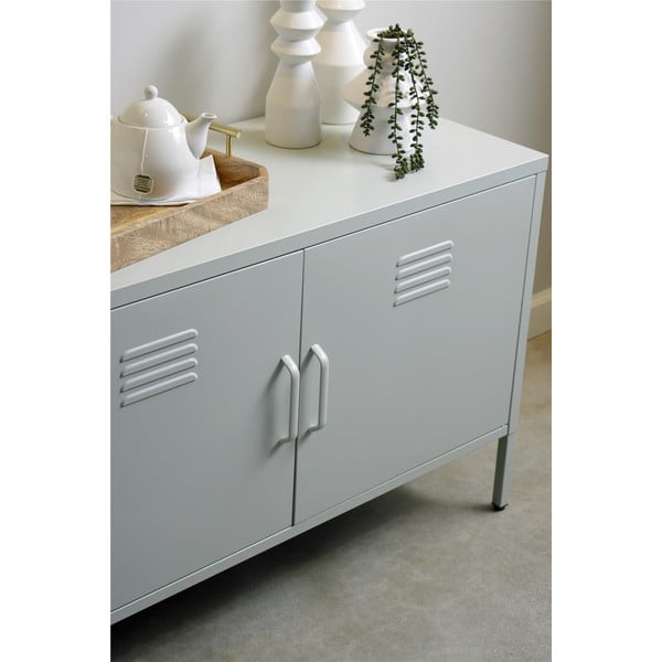 Zielona metalowa szafka 100x64x40 cm Mission District – Støraa-image-1