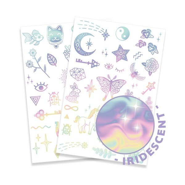 Zestaw tatuaży Djeco Rainbow Happiness-image-1