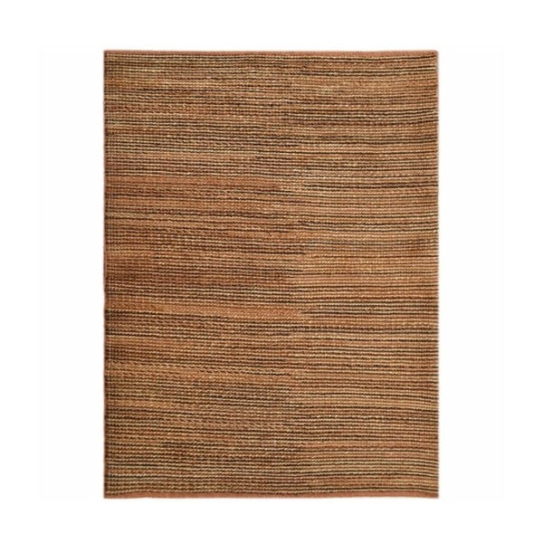 Beżowy dywan wełniany ze skórą bydlęcą The Rug Republic Zaguri, 230x160 cm
