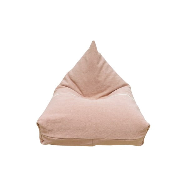 Szaroróżowy dziecięcy worek do siedzenia Cleo Vintage Nude – Lorena Canals