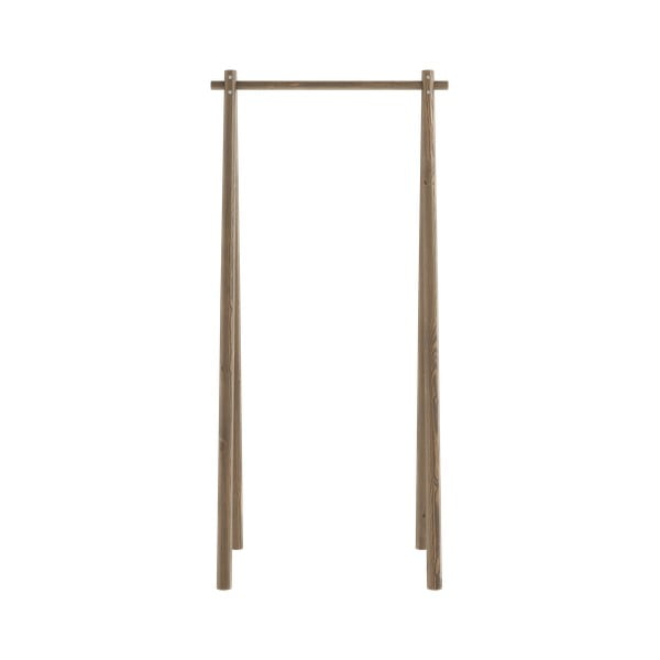 Brązowy stojak na ubrania z drewna sosnowego Hongi – Karup Design