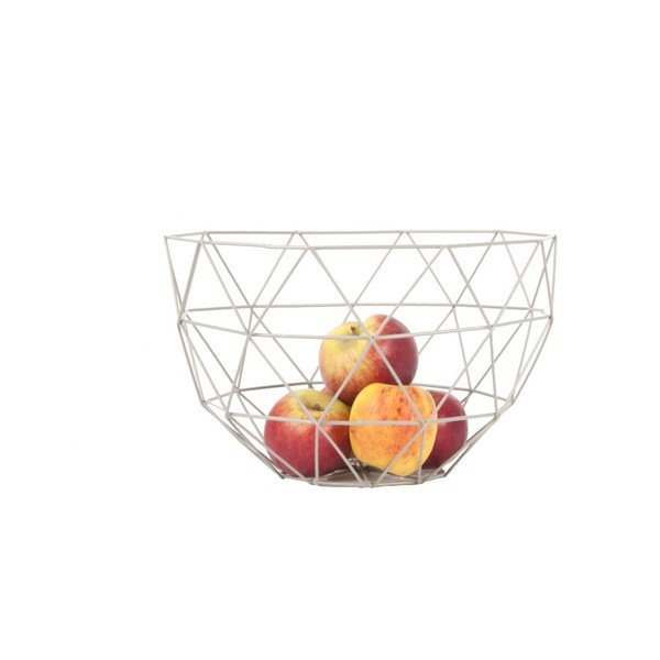 Zestaw 2 szarych koszyków na owoce PT LIVING Fruit-image-1