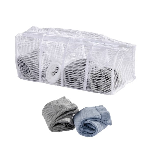 Biała siatka do prania skarpetek Wenko