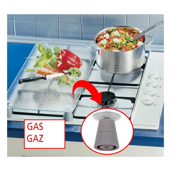 Szklana osłona na kuchenkę gazową Wenko Gnome, 2 szt.-image-3