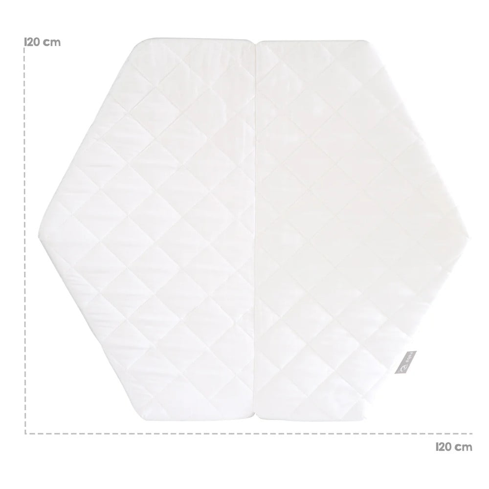 Biały kojec dla dzieci 112x97 cm Roba style – Roba (zdjęcie 9)