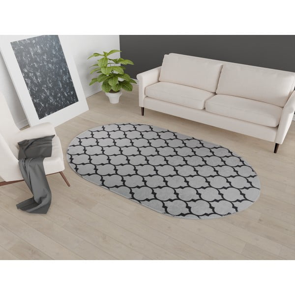 Ciemnoszary dywan odpowiedni do prania 120x180 cm – Vitaus-image-1