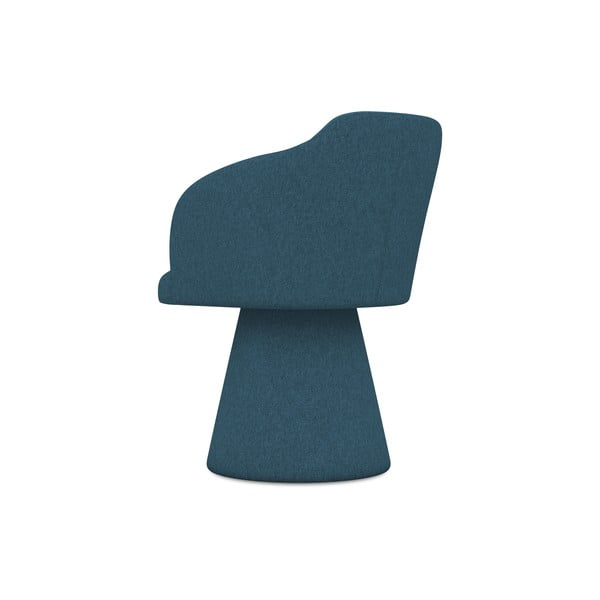 Niebieski tapicerowany fotel jadalniany Kanoa – Makamii-image-3