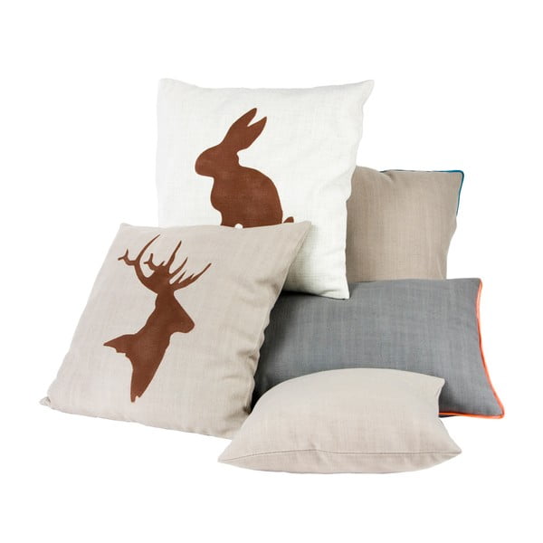 Poduszka z jeleniem, 50x50 cm-image-2