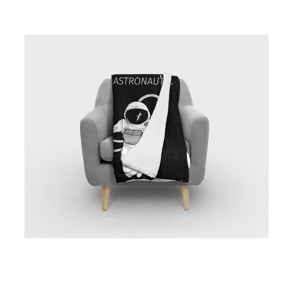 Czarno-biały koc dziecięcy 120x180 cm – Oyo home-image-1