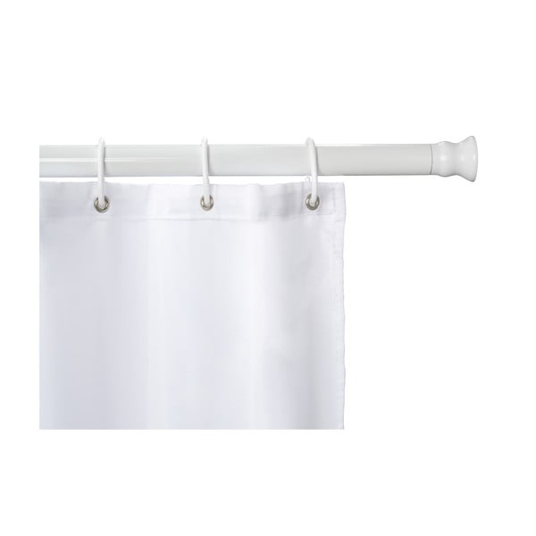 Biały drążek na zasłonę prysznicową 110 - 185 cm – Wenko