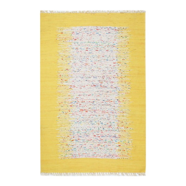 Żółty dywan Eco Rugs Yolk, 80x150 cm
