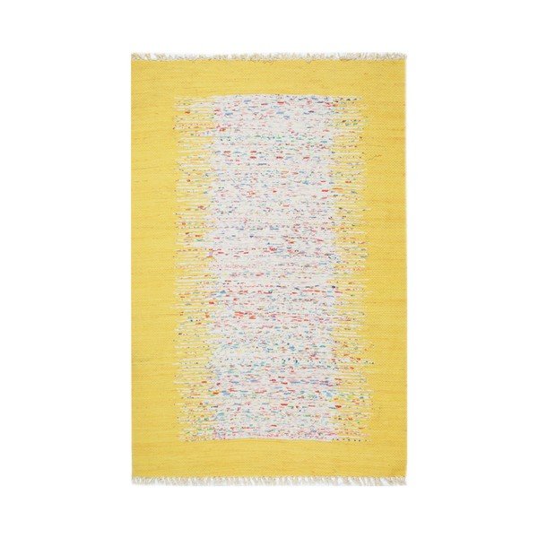 Żółty dywan Eco Rugs Yolk, 80x150 cm