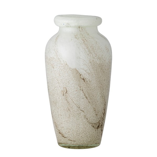 Biały szklany wazon Lenore – Bloomingville-image-2