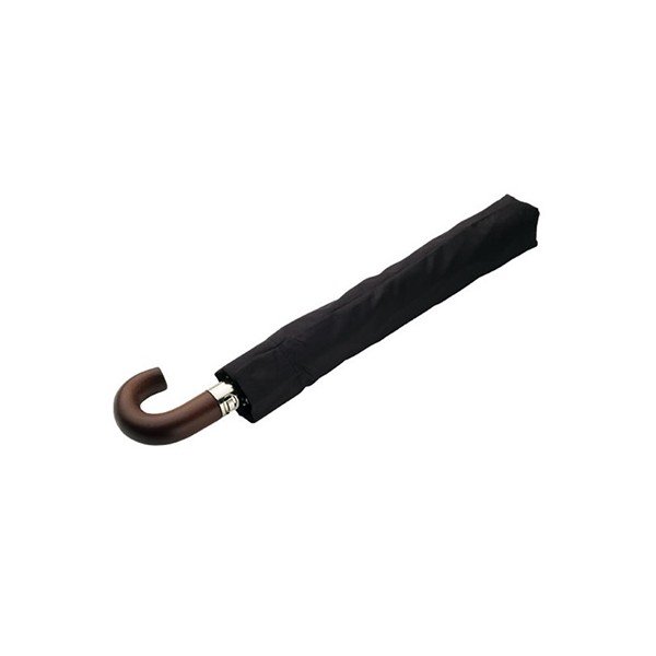 Czarna parasolka Ambiance Gentleman, ⌀ 100 cm-image-1