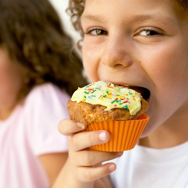 Silikonowe formy na muffiny zestaw 12 szt. ø 7 cm – Lékué-image-1