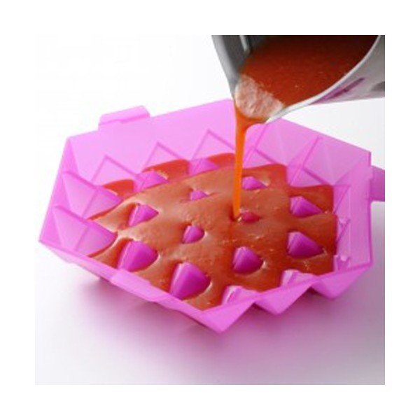 Komplet 2 silikonowych foremek na lód Ice Cube-image-3