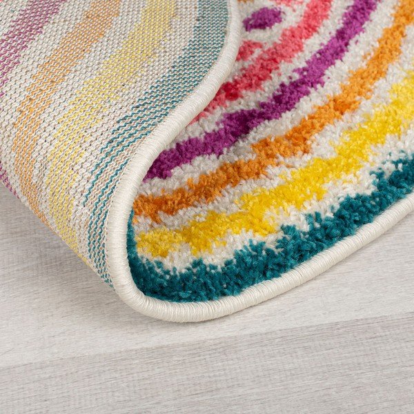 Okrągły dywan 100x100 cm Rainbow Spot – Flair Rugs-image-2