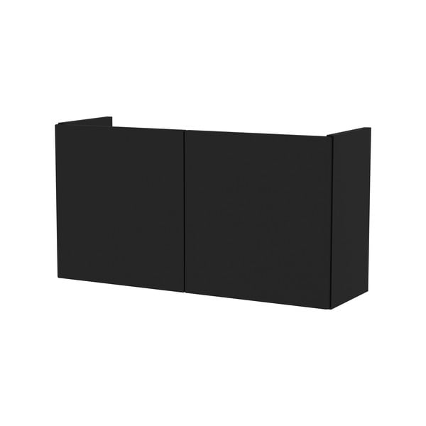 Czarny element regału modułowego 68,5x68,5 cm Bridge – Tenzo